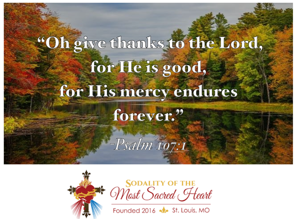 Oh give thanks to the Lord